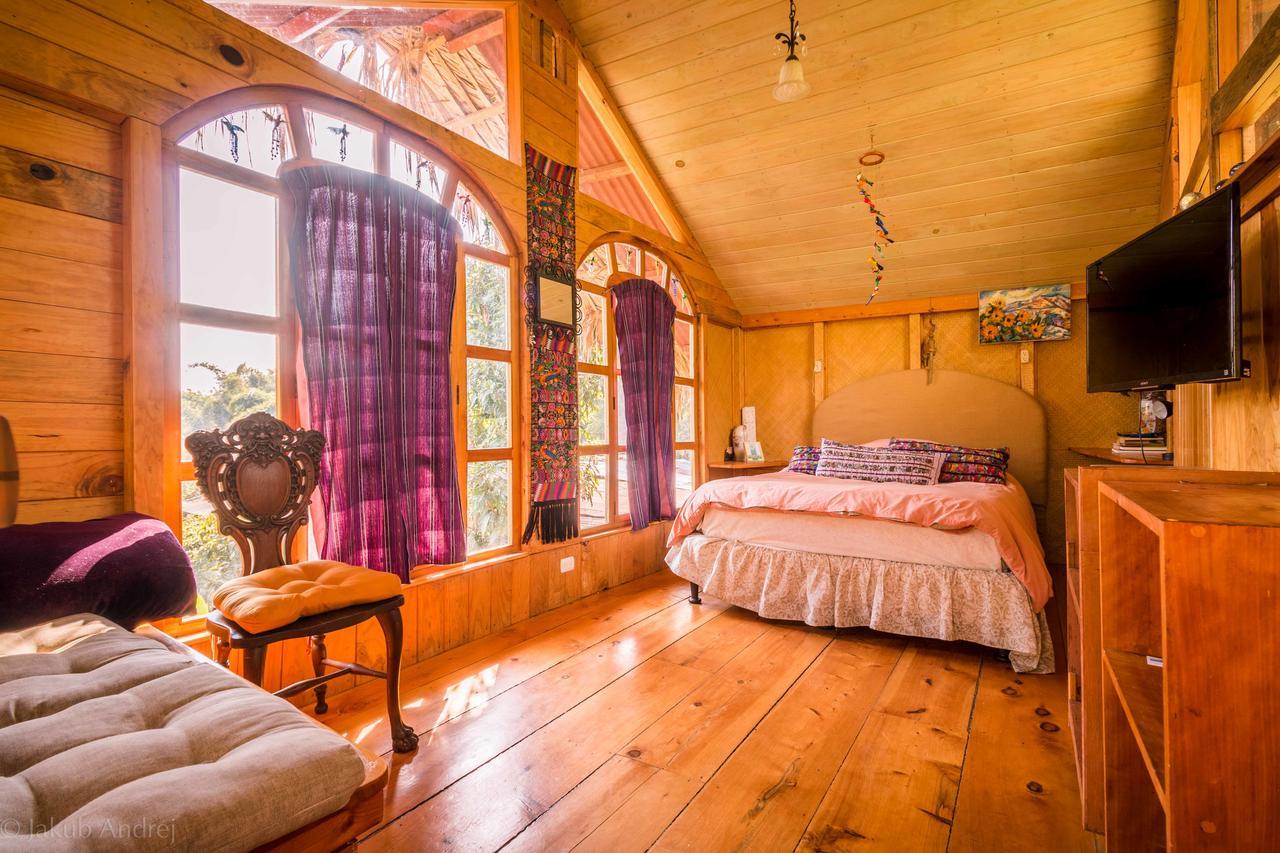Lake Front Cabin At Los Elementos Santa Cruz La Laguna Ngoại thất bức ảnh